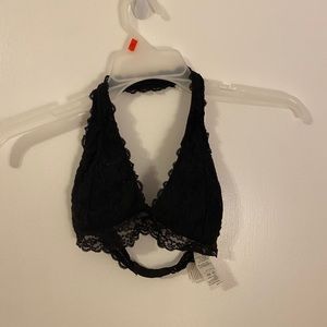 black bralette!!